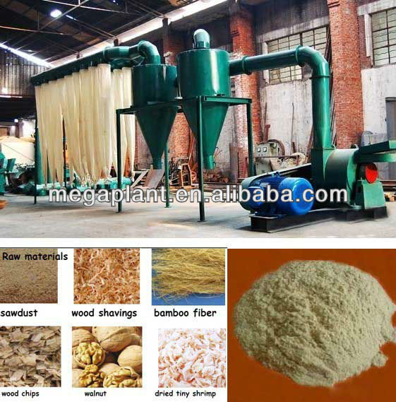 wood/sawdust powder making mill/machine