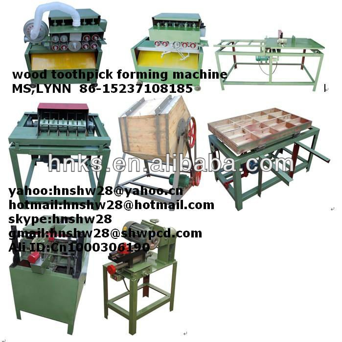 wood toothpick making machine 86-15237108185