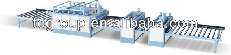 wood veneer lamination machine