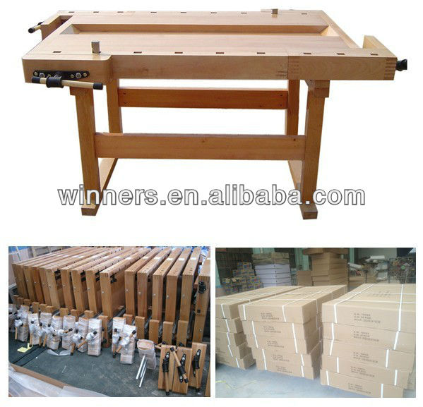 wood workbench