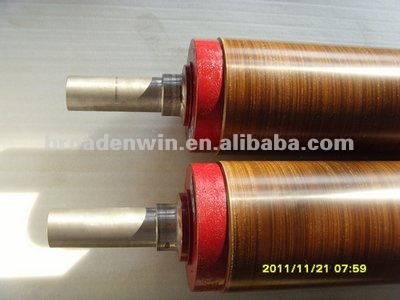 wooden pulp paper roller