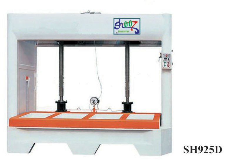 Woodworking Cold Press Machine SH925D with 50T pressure and 7.5kw motor and 2500x1250mm work table
