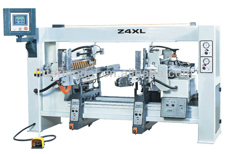 Woodworking Four lines Thru-feed Boring Machine