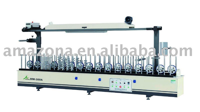 woodworking machinery-cold-gule profile wrapping machine