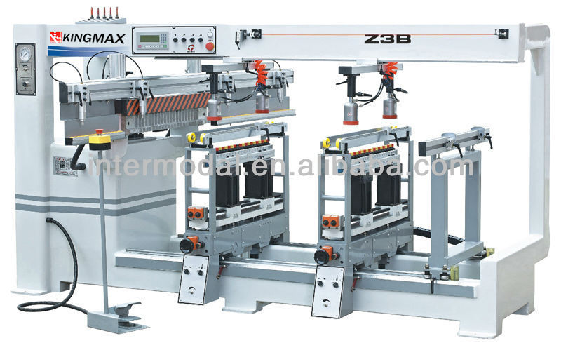 Woodworking Three lines Boring Machine