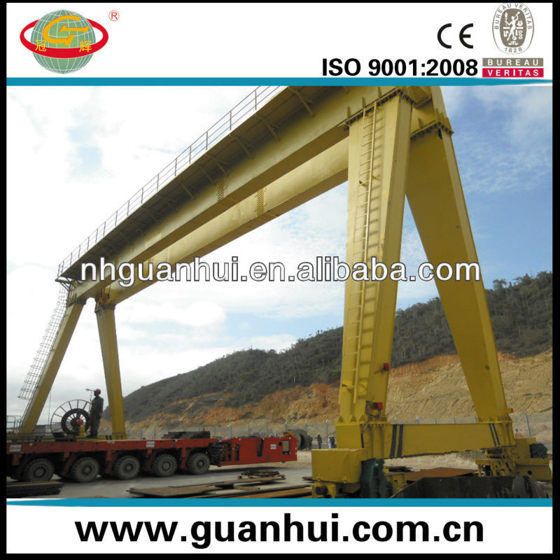 workshop electrical gantry travelling crane