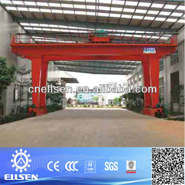 Workshop factory double girder gantry crane