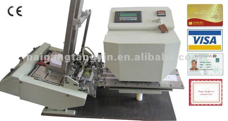 WT-33C Hot Foil Stamping PVC Cards Machine