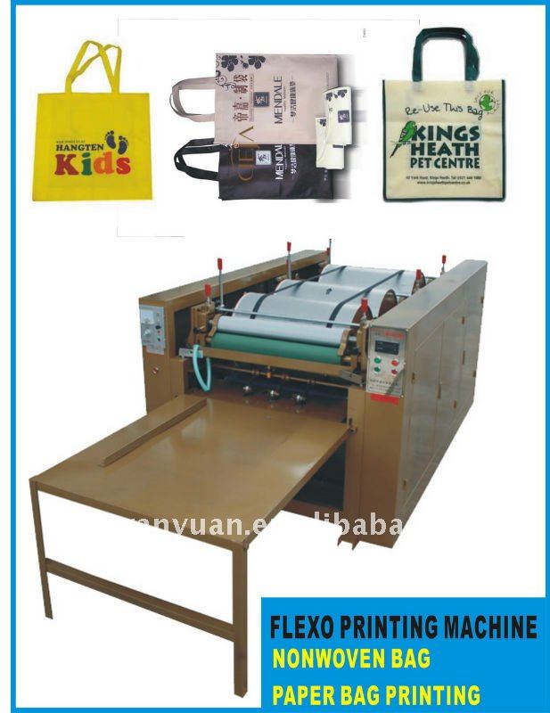WY-800T non woven bag printing machine(bag by bag)
