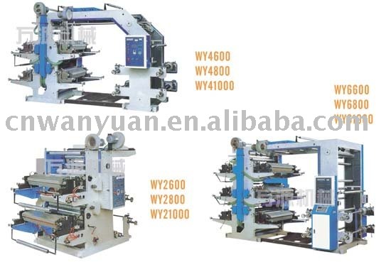 WY600-1000 Series Flexographic Printing Machine