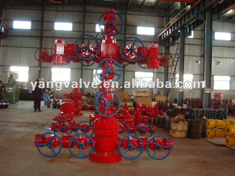 X-mas tree (gas) wellhead