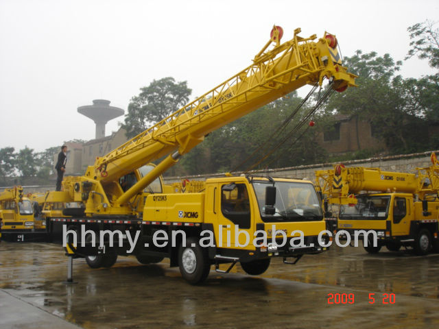 XCMG 25 Ton Telescopic Cylinder Crane,QY25K Hydraulic Cranes,25 Ton Truck Crane for Sale