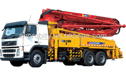 XCMG HB40 ISUZU truck mounted concrete Pumps, concrete pump truck