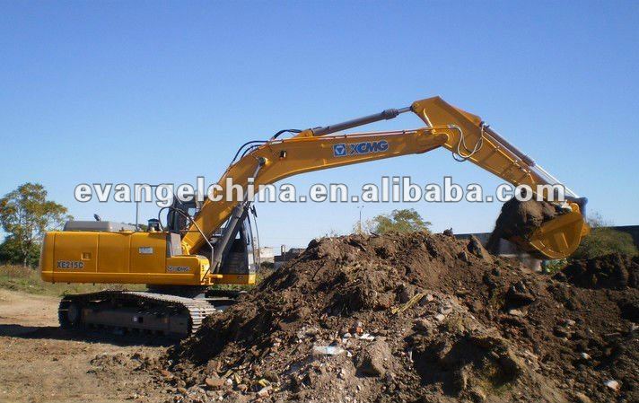 XCMG Hot 21.5 ton excavator new hydraulic crawler excavator (XE215C)