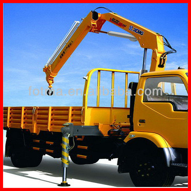 XCMG knuckle boom truck mounted crane