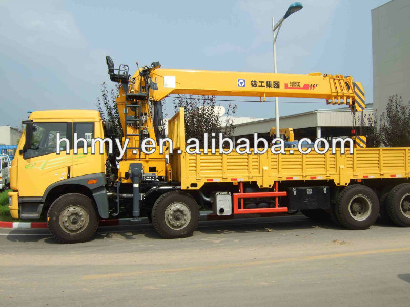 XCMG truck mounted crane telescopic boom/telescopic boom truck mounted crane