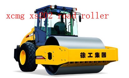 XCMG XS202 single drum vibratory road roller