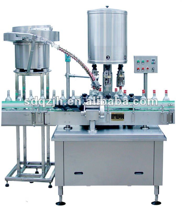 XG-4 Automatic Screw Cap Glass Bottle Sealing Machine