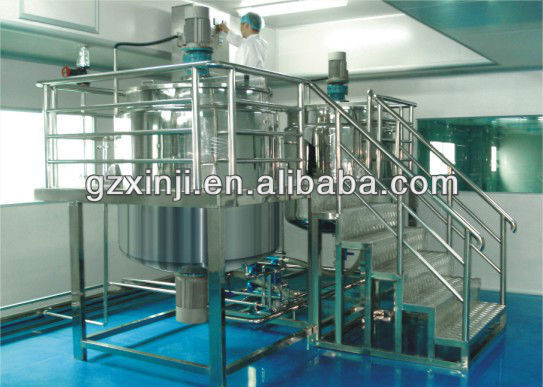 XJJ Series Dishwashing Liquid Detergent shampoo, liquid soap Homogenizing Mixer Blending Machine