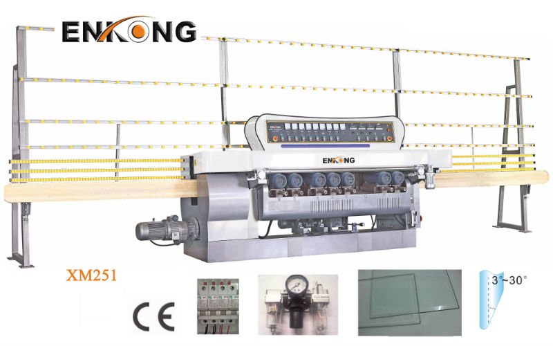 XM251 Glass straight-line bevelling machine
