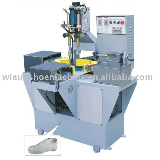 Xx0393 Auto Hydraulic Cross Type Sole Edge Pressing Machine