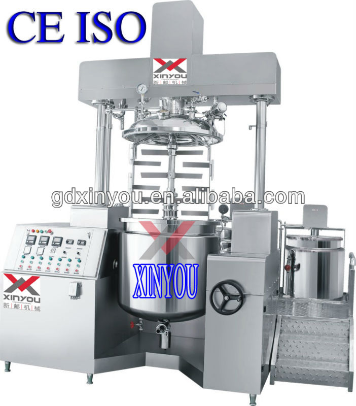 XY-B Automatic tilting type high shear vacuum emulsifier