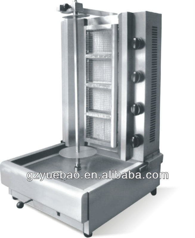 YB-950 (four burners) Gas Shawarma Machine