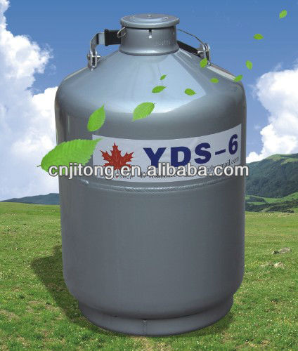 YDS-6 nice biological liquid nitrogen container,liquid nitrogen tank,liquid nitrogen dewar flask