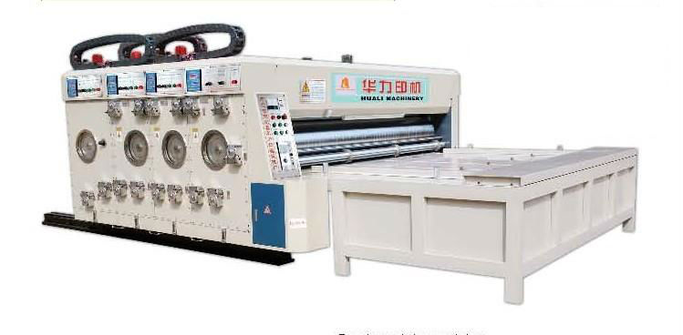 YFQ Series of multi-color printing and slotting machine