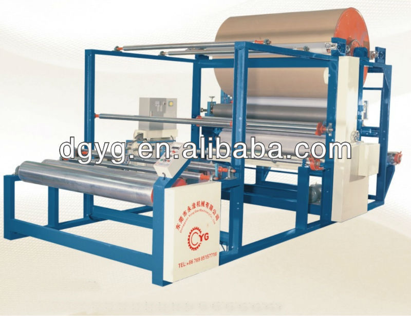 YG-06A Leather-environment friendly hot melting laminating machine