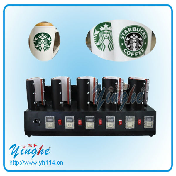 YH-J28 5in1 Combo Mugs heat Press printing machine