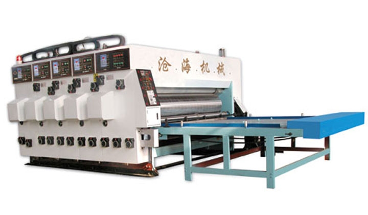 YK1424 Flexo Printing Slotting die cut Machine