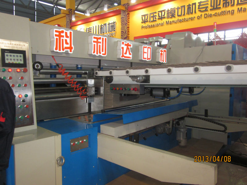 YKM-XF series full automatic corrugated carton printing with slotter