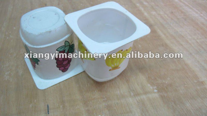 yogurt cup filling sealing machine