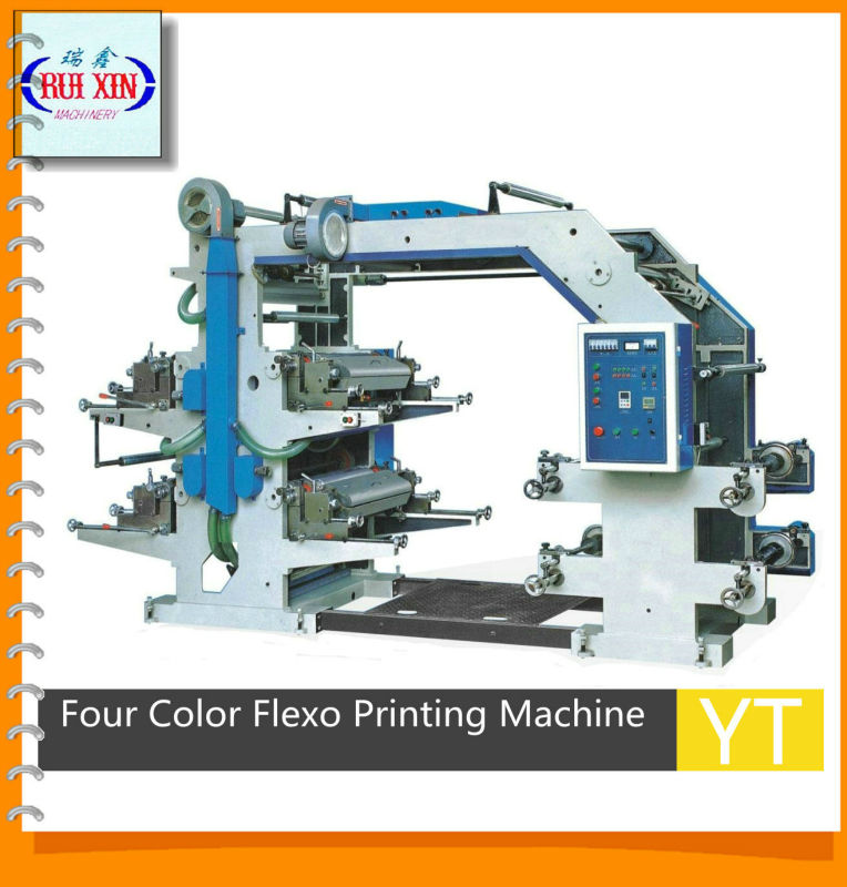 YT series four color flexo nonwoven fabric printing machine