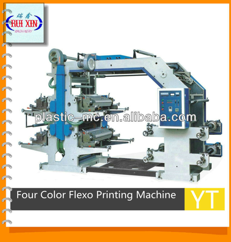 YT series four color flexo printing machine