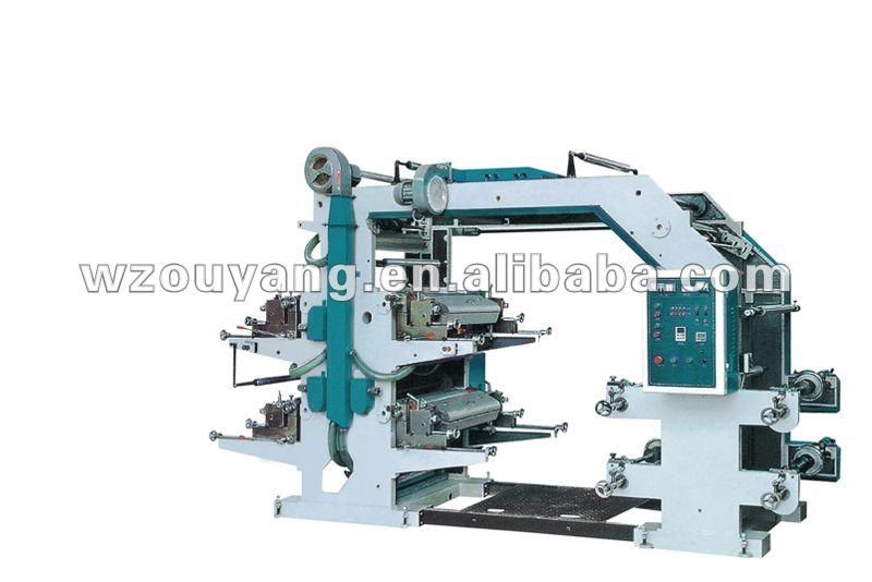 YT series four colors flexographic printing machine