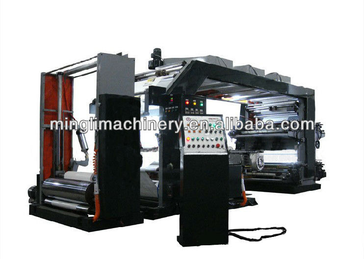 YTB 1200mm Four Colors High Speed Flexo Printing Machine