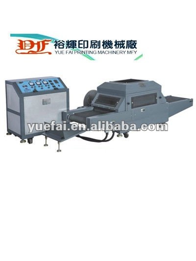 YueFai UV curing machine combine with heidelberg