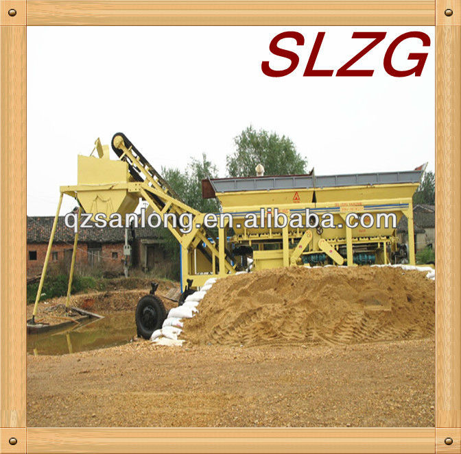 YWCB series mobile soil cement mixng plant/machine