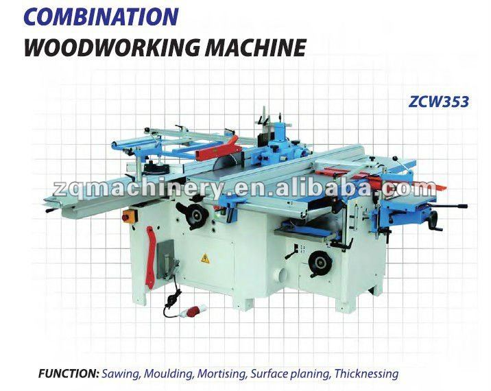 ZCW353A Combination Woodworking Machines (5 function)