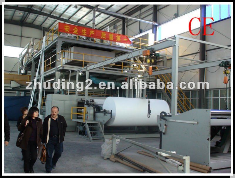 ZD China Manufacture pp spunbonded nonwoven fabric making machine