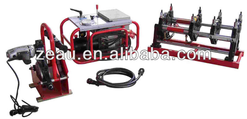 ZEAU160 Hydraulic PPR butt fusion welding machine from 63mm-160mm