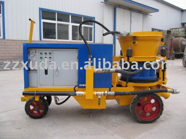 Zhengzhou wet mix Concrete shotcrete machine