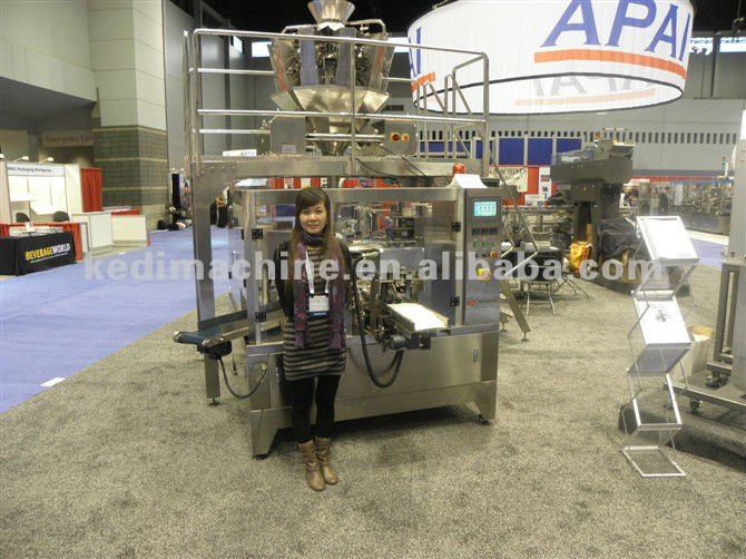 Zipper Pouch Chocolate Packaging Machine (filling and sealing)