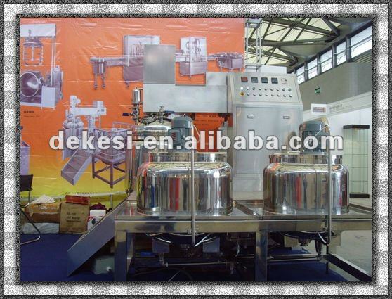 ZJR-200 vacuum beverage emulsion machine with heating system
