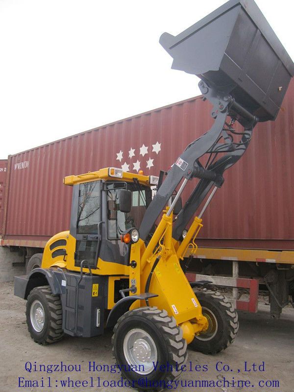 ZL16F mini wheel loader with Hub reduction axle and Electronic control