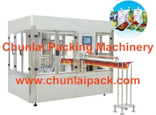 ZLA Automatic Spout Pouch Filling and Capping machine