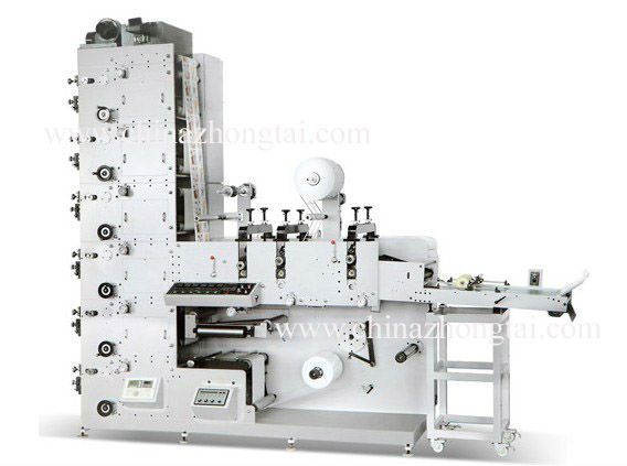 ZRY320 Automatic UV Flexographic Label Printing Machine