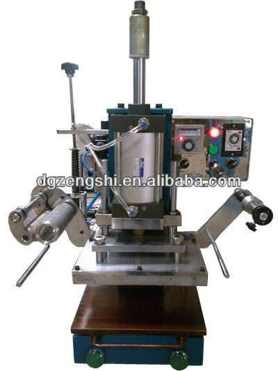 ZS-29B Manual and pneumatic hot stamping machine for leather